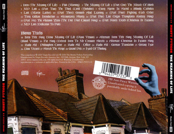 Monty Python - The Meaning Of Life (CD) - Discords.nl