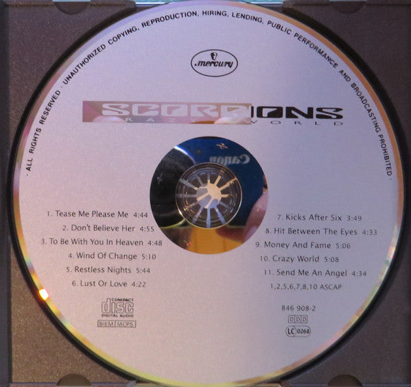 Scorpions - Crazy World (CD)