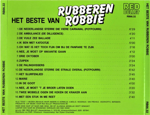 Rubberen Robbie - Het Beste Van Rubberen Robbie (CD Tweedehands)