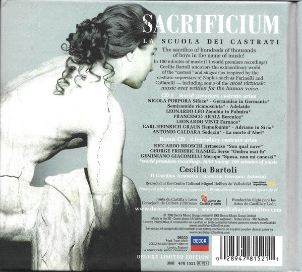 Cecilia Bartoli - Sacrificium (CD)