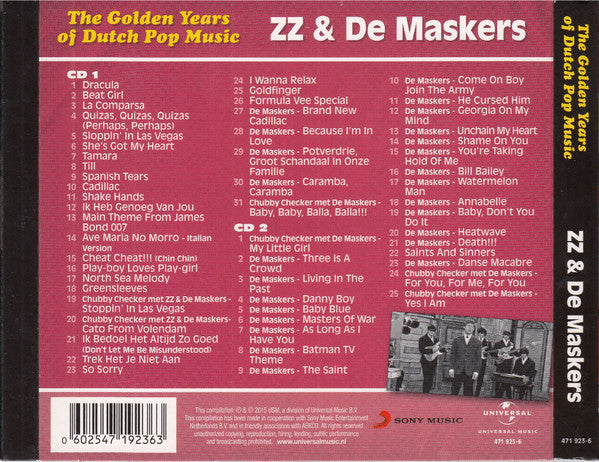 ZZ En De Maskers - The Golden Years Of Dutch Pop Music (A&B Sides) (CD)