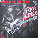 Rick James - Give It To Me Baby (New Remixed Version) (12" Tweedehands) - Discords.nl