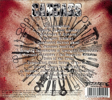 Carcass - Necroticism - Descanting The Insalubrious (CD)