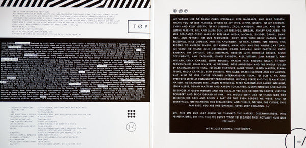 Twenty One Pilots - Twenty One Pilots- Blurryface  (LP) - Discords.nl