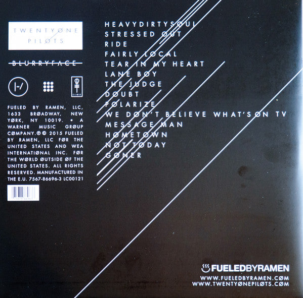 Twenty One Pilots - Twenty One Pilots- Blurryface  (LP) - Discords.nl