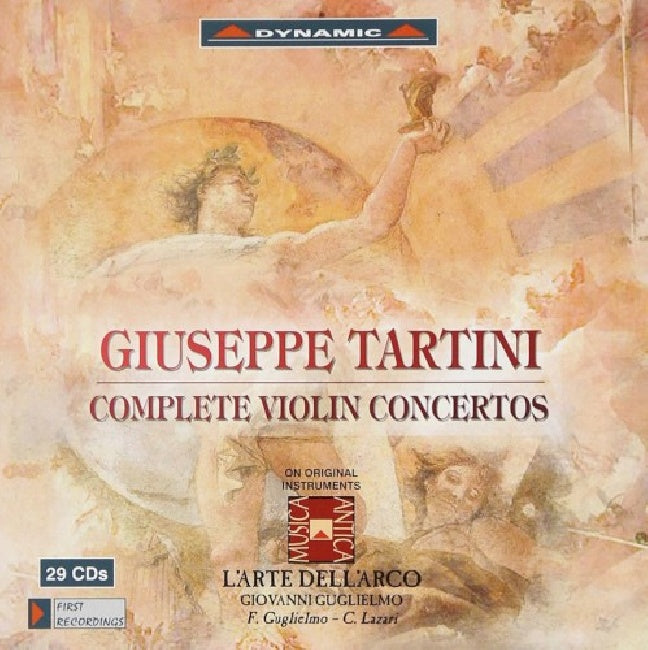 G. Tartini - Complete violin concertos (CD) - Discords.nl