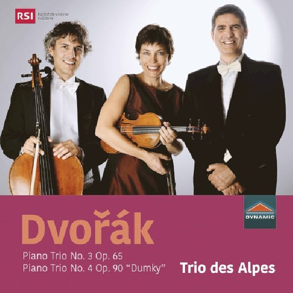 Trio Des Alpes - Dvorak: piano trio no.3 op.65/piano trio no.4 op.90 (CD) - Discords.nl