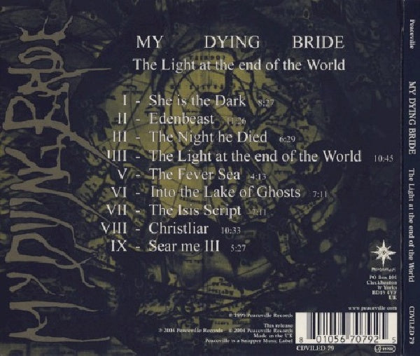 My Dying Bride - Light at the end of the world (CD) - Discords.nl