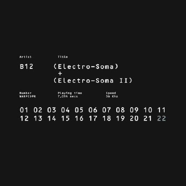 B12 - Electro-soma i + ii anthology (CD) - Discords.nl