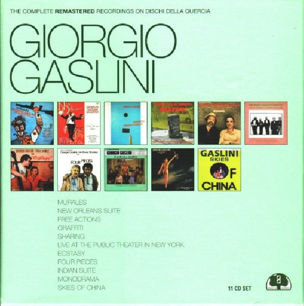 Giorgio Gaslini - Complete remastered recordings on dischi (CD)