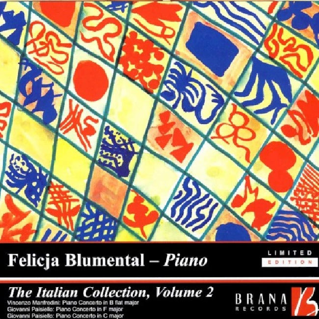 Manfredini/paisiello - Italian collection vol.2 (CD) - Discords.nl