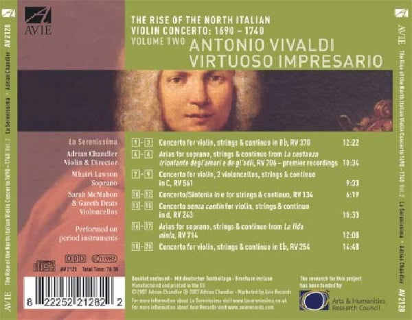 A. Vivaldi - Concertos, arias & sinfon (CD) - Discords.nl