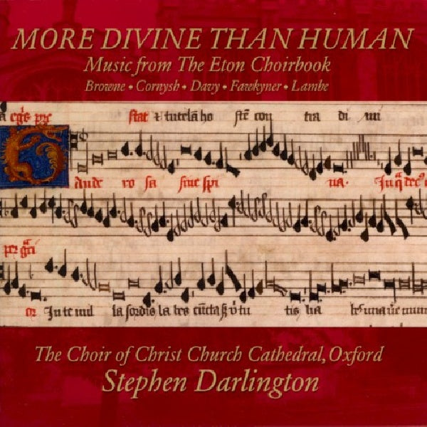 Christ Church Cathedral Choir Oxford - More divine than human (CD) - Discords.nl