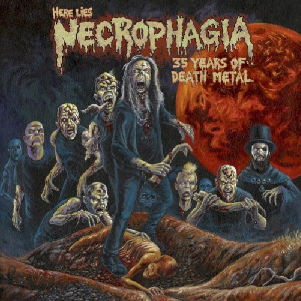 Necrophagia - Here lies necrophagia 35 years of death... (CD)