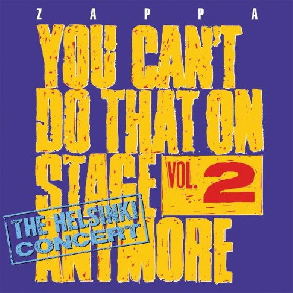 Frank Zappa - You can't do that vol.2 (CD) - Discords.nl