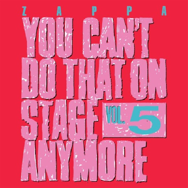 Frank Zappa - You can't do that vol.5 (CD) - Discords.nl