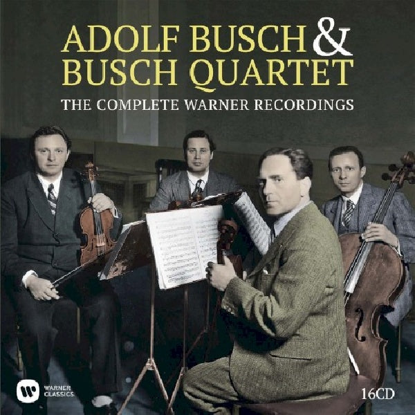 Busch Quartet - The complete warner recordings (CD) - Discords.nl