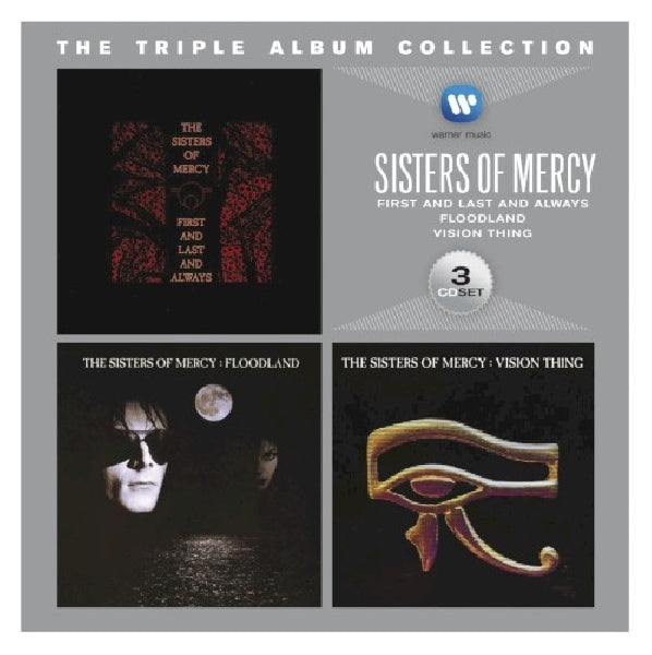 Sisters Of Mercy - Triple album collection (CD) - Discords.nl