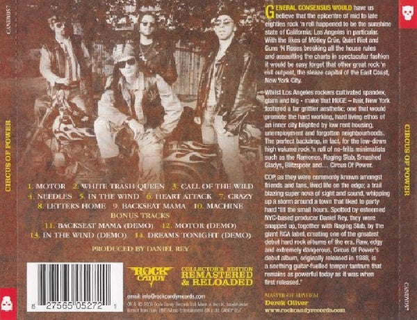 Circus Of Power - Circus of power (CD) - Discords.nl