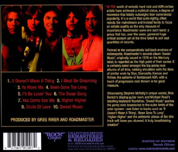 Roadmaster - Sweet music (CD) - Discords.nl