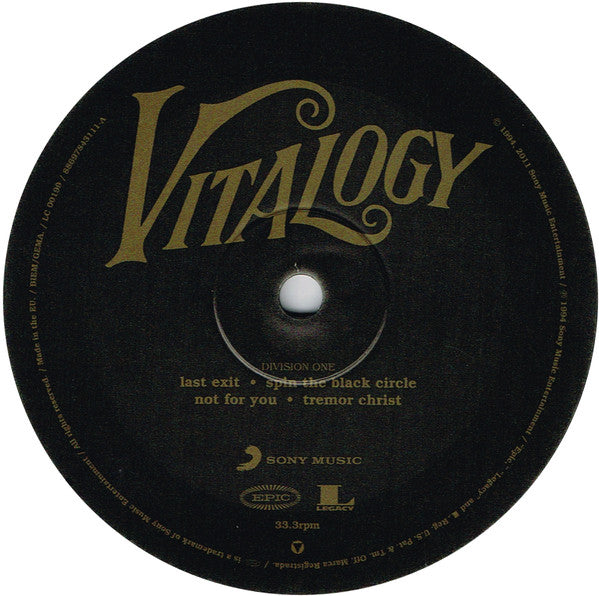 Pearl Jam - Vitalogy  (LP)