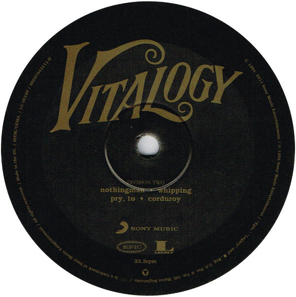 Pearl Jam - Vitalogy  (LP)