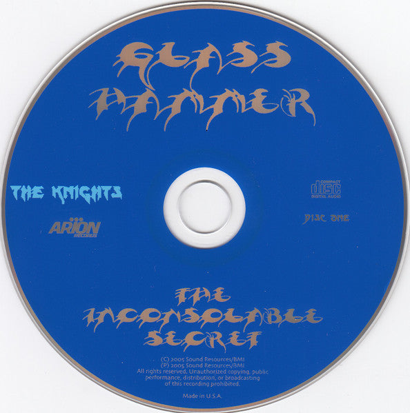 Glass Hammer - The Inconsolable Secret (CD)