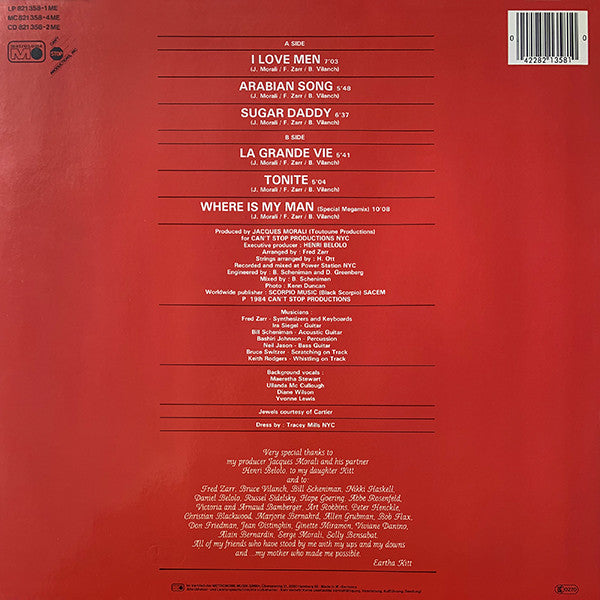 Eartha Kitt - I Love Men (LP Tweedehands)
