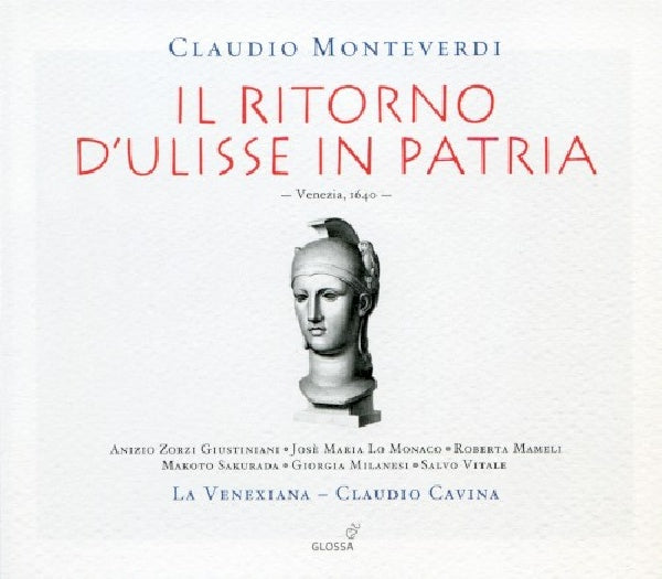 C. Monteverdi - Il ritorno d'ulisse in patria (CD) - Discords.nl