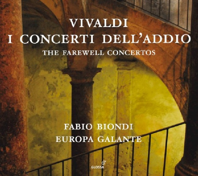 A. Vivaldi - I concerti dell'addio (CD) - Discords.nl