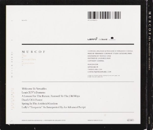 Murcof - Versailles sessions (CD) - Discords.nl