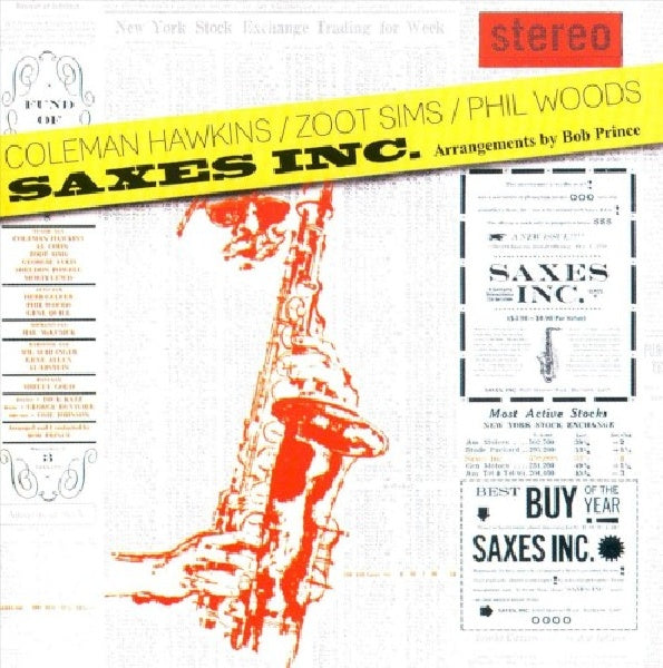 Coleman Hawkins - Saxes inc. (CD) - Discords.nl