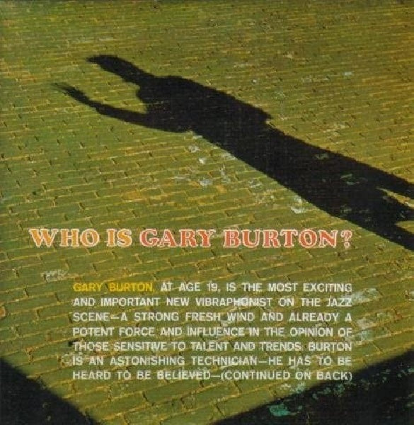 Gary Burton - Who is gary burton? (CD) - Discords.nl