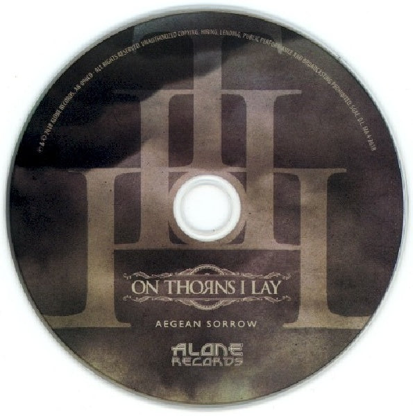 On Thorns I Lay - Aegean sorrow (CD) - Discords.nl