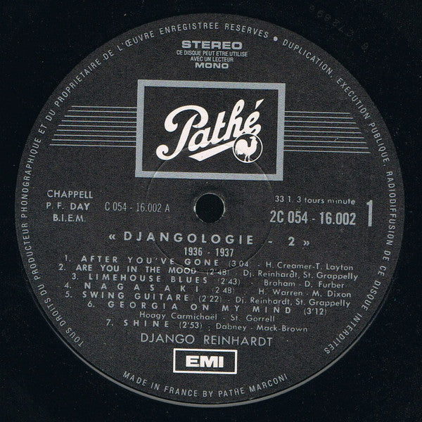 Django Reinhardt - Djangologie 2 (LP Tweedehands) - Discords.nl