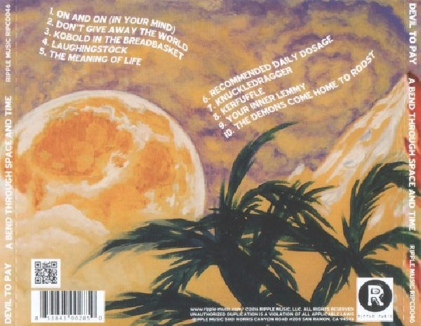 Devil To Pay - A bend through space and time (CD) - Discords.nl