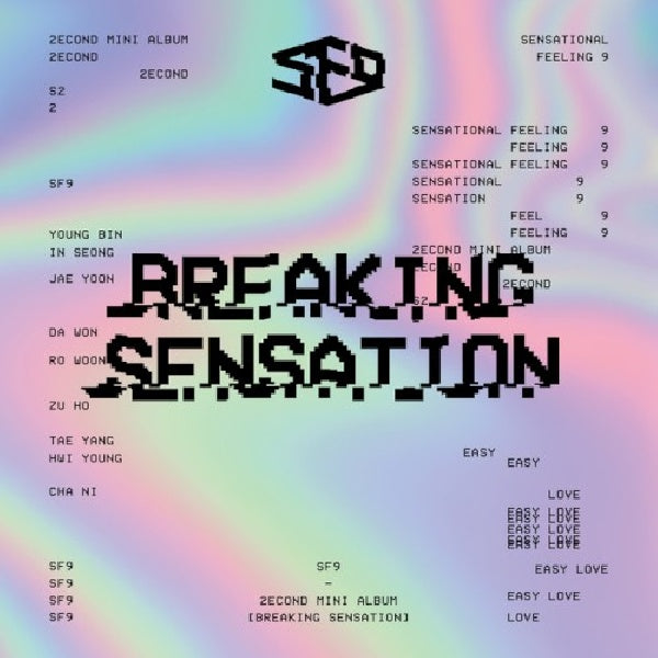 Sf9 - Breaking sensation (CD) - Discords.nl