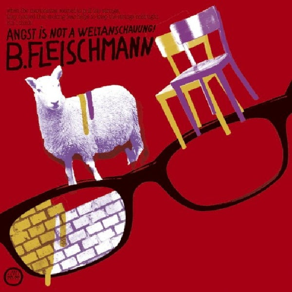 B. Fleischmann - Angst is not a weltanscha (CD) - Discords.nl