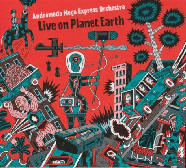 Andromeda Mega Express Orchestra - Live on planet earth (CD) - Discords.nl