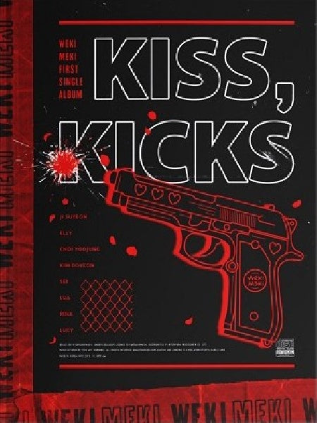 Weki Meki - Kiss, kicks (kick version) (CD)