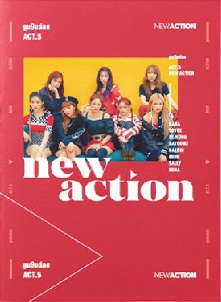 Gugudan - Act.5 new action (CD) - Discords.nl