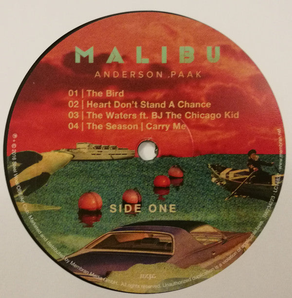 Anderson Paak - Anderson .Paak - Malibu  (LP)