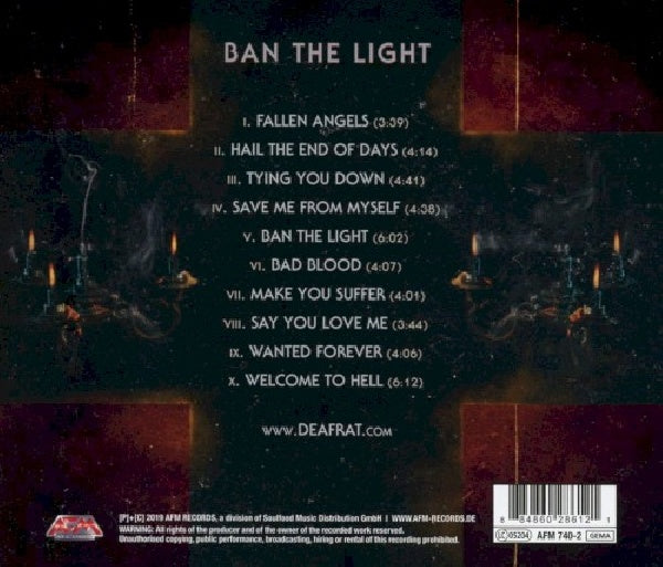 Deaf Rat - Ban the light (CD)