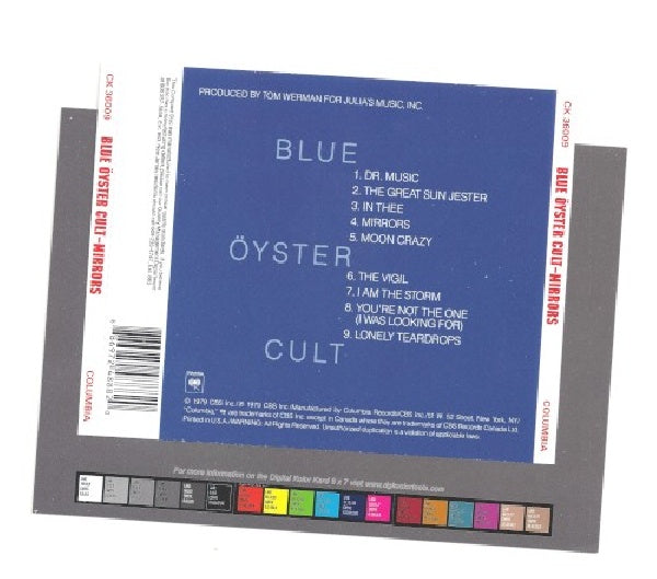 Blue Oyster Cult - Mirrors (CD) - Discords.nl