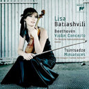 Lisa Batiashvili - Beethoven: violin concerto in d minor, op. 61 - tsintsadze: miniatures (CD) - Discords.nl