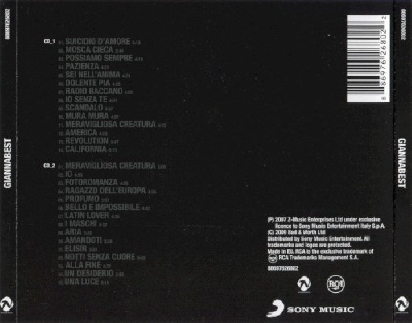 Gianna Nannini - Giannabest (CD) - Discords.nl