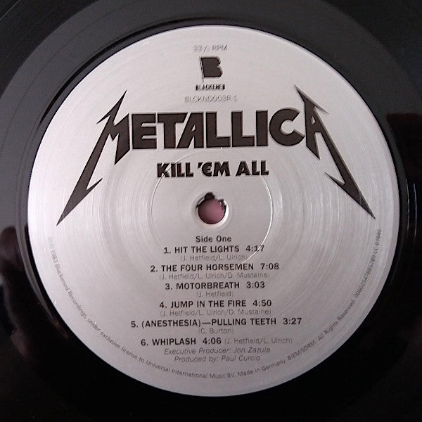 Metallica - Metallica - Kill 'Em All  (LP)