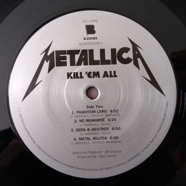 Metallica - Metallica - Kill 'Em All  (LP)