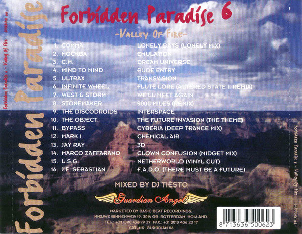 Tiësto - Forbidden Paradise 6 -Valley Of Fire- (CD Tweedehands)