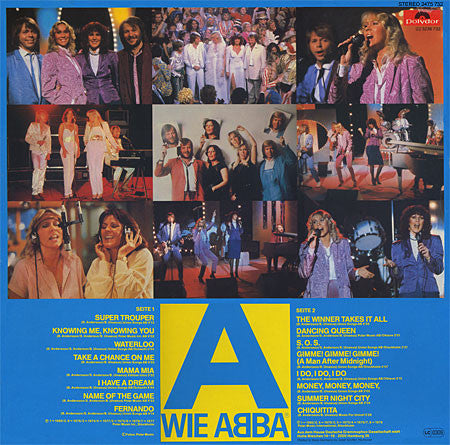 ABBA - A Wie ABBA (Die Grössten Erfolge Von »Waterloo« Bis »Super Trouper«) (LP Tweedehands)